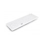 Urban Factory Sanee clavier USB AZERTY Français Blanc