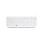 Urban Factory Sanee clavier USB AZERTY Français Blanc