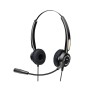 Urban Factory USB HEADSET WITH REMOTE CONTROL Casque Avec fil Arceau USB Type-A Noir