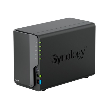 SYNOLOGY DS224+ 2-Bay NAS RTD1619B 2Go RAM