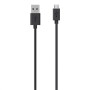 Belkin USB A - Micro-USB, 2m câble USB USB 2.0 Micro-USB B Noir