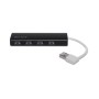 Belkin F4U042BT hub & concentrateur 480 Mbit s Noir