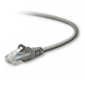 Belkin CAT5e Patch Cable Snagless Molded câble de réseau Gris 15 m