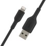 Belkin CAA001BT2MBK câble Lightning 2 m Noir