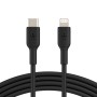 Belkin CAA003BT1MBK câble Lightning 1 m Noir