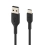 Belkin CAB001BT2MBK câble USB 2 m USB A USB C Noir