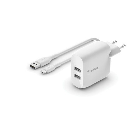 Belkin WCE001VF1MWH chargeur d'appareils mobiles Universel Blanc Secteur Intérieure