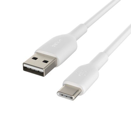 Belkin CAB001BT3MWH câble USB 3 m USB A USB C Blanc