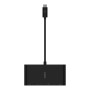 Belkin AVC005BTBK station d'accueil Avec fil USB 3.2 Gen 1 (3.1 Gen 1) Type-C Noir