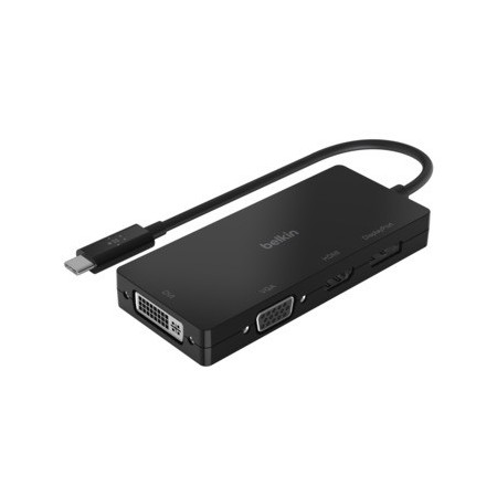 Belkin AVC003BTBK station d'accueil Avec fil USB 3.2 Gen 1 (3.1 Gen 1) Type-C Noir