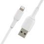 Belkin CAA001BT1MWH2PK câble Lightning 1 m Blanc