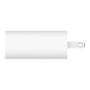 Belkin WCA004VF1MWH-B6 chargeur d'appareils mobiles Téléphone portable Blanc USB Charge rapide Intérieure