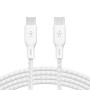 Belkin BOOST CHARGE câble USB 2 m USB 2.0 USB C Blanc