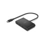 Belkin AVC018BTBK hub & concentrateur USB Type-C 10000 Mbit s Noir