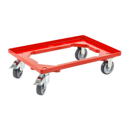 allit Chariot de transport ProfiPlus EuroRoll OB 600, rouge