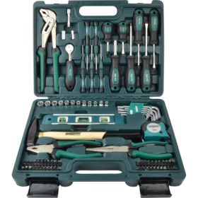 BRÜDER MANNESMANN Boîte à outils, 87 pièces, en coffret