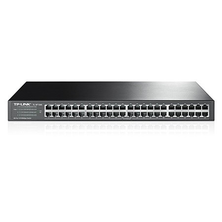 TP-Link TL-SF1048 v6 Non-géré Fast Ethernet (10 100) Noir