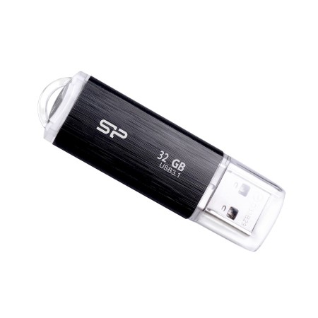 Silicon Power Blaze B02 lecteur USB flash 32 Go USB Type-A 3.2 Gen 1 (3.1 Gen 1) Noir