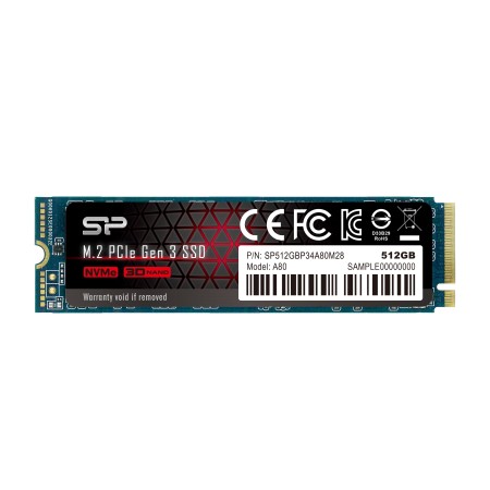 Silicon Power P34A80 M.2 512 Go PCI Express 3.0 SLC NVMe