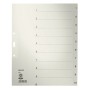 Leitz 12320085 intercalaire Papier Gris