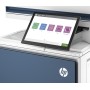 HP Color LaserJet Enterprise Flow Imprimante MFP 5800zf, Impression, copie, scan, fax, Chargeur automatique de documents Bacs