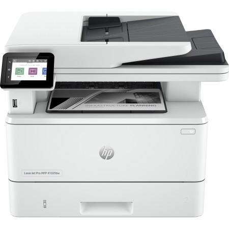 HP LaserJet Pro Imprimante MFP 4102dw, Noir et blanc, Imprimante pour Petites moyennes entreprises, Impression, copie,