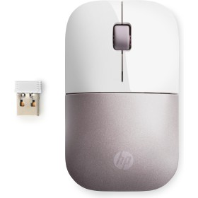 HP Souris sans fil Z3700 - Blanche/rose HP Souris sans fil Z3700 - Blanche rose