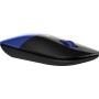 HP Souris sans fil Z3700 bleue