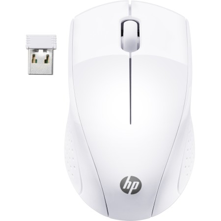 HP Souris sans fil 220 (Blanc neige)