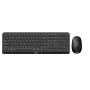 Philips 4000 series SPT6407B 19 clavier Souris incluse RF sans fil + Bluetooth QWERTY Anglais Noir