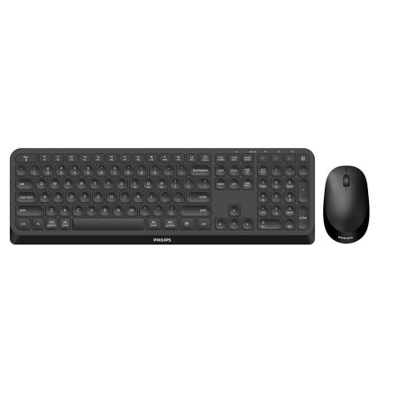 Philips 4000 series SPT6407B 19 clavier Souris incluse RF sans fil + Bluetooth QWERTY Anglais Noir