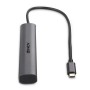 Lindy 43385 hub & concentrateur USB Type-C 10000 Mbit s Gris