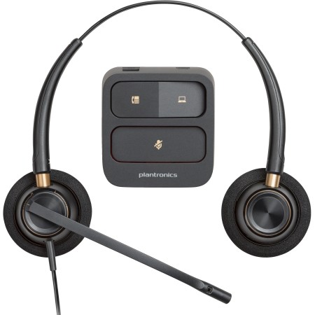 POLY Micro-casque binaural EncorePro 520 + fonction Quick Disconnect