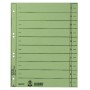 Leitz 16580055 intercalaire de classement Onglet avec index numérique Carton Vert