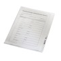 Leitz 41050000 fichier PVC Transparent A5