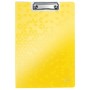 Leitz WOW bloc-notes A4 Métal, Polymousse Jaune