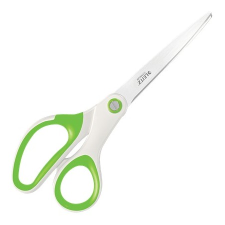 Leitz WOW Ciseaux d'office Découpe droite Vert, Blanc