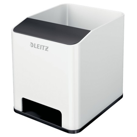 Leitz Desk Top Storage porte crayons et stylos Polystyrène Noir, Blanc