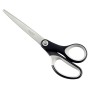 Leitz 54166095 ciseaux à bouts ronds Ciseaux d'office Découpe droite Noir, Argent