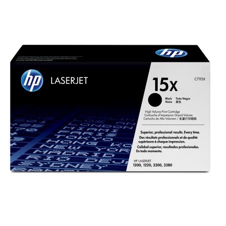 HP 15X toner LaserJet noir grande capacité authentique