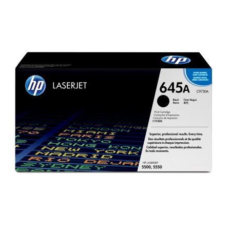 HP 645A toner LaserJet noir authentique