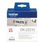 Brother DK-22212 - Rouleau de film continu original – Noir sur blanc, 62 mm