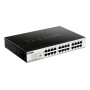 D-Link DGS-1024D commutateur réseau Non-géré Gigabit Ethernet (10 100 1000) 1U Noir, Argent