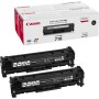 Canon CRG-718 Bk VP Cartouche de toner 2 pièce(s) Original Noir