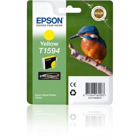 Epson Cartouche "Martin-pêcheur" - Encre UltraChrome Hi-Gloss2 Jaune