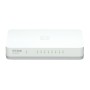 D-Link GO-SW-8G E commutateur réseau Non-géré Gigabit Ethernet (10 100 1000) Blanc