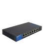 Linksys Commutateur Gigabit PoE de bureau à 8 ports (LGS108P)