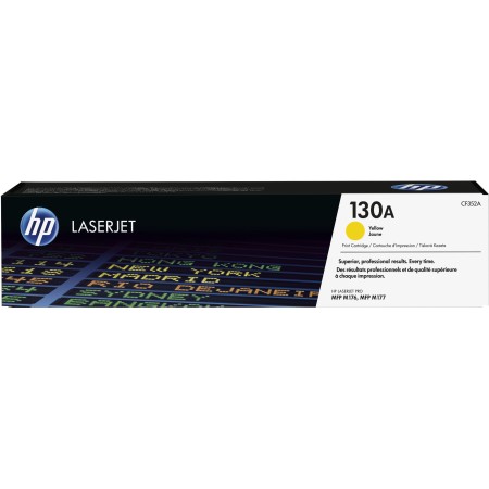 HP Cartouche de toner jaune d'origine LaserJet 130A