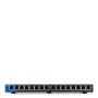 Linksys Commutateur Gigabit PoE de bureau à 16 ports (LGS116P)