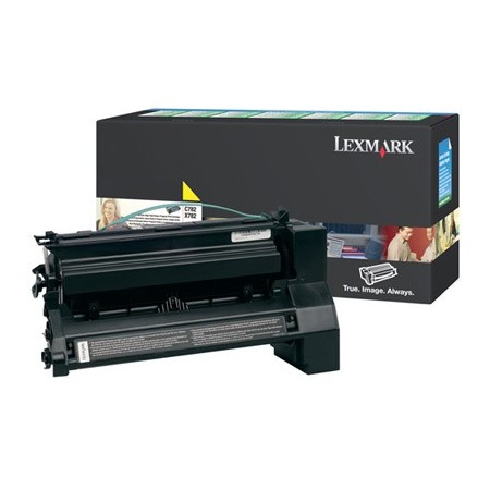 Lexmark C782X1YG Cartouche de toner 1 pièce(s) Original Jaune